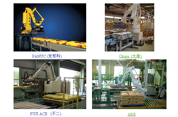 機器人碼垛機圖片